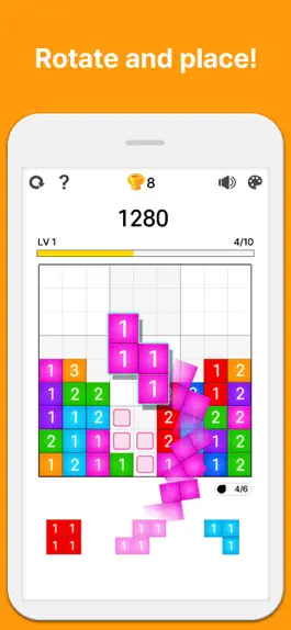 Game screenshot Numbertris mod apk