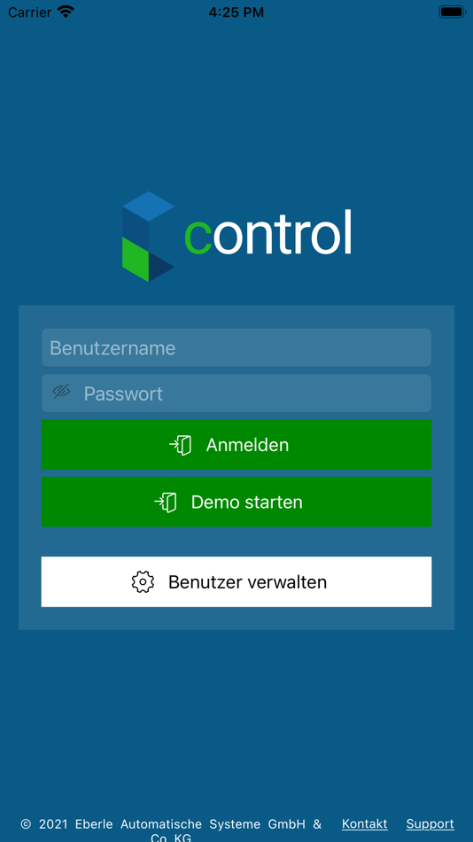 #1. digifai control (iOS) Podle: Eberle Automatische Systeme GmbH & Co KG