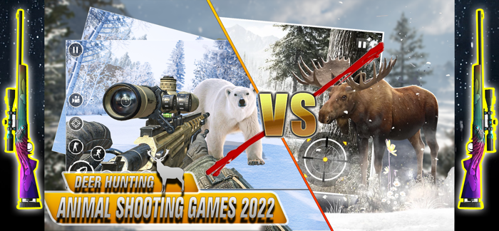 Deer Hunting  Animal Shooting
