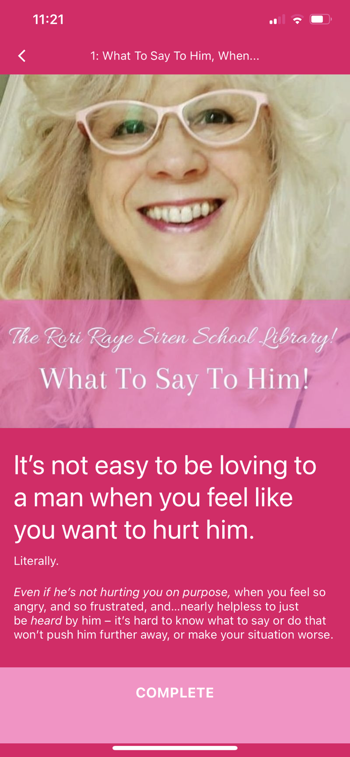 Rori Raye Feminine Energy