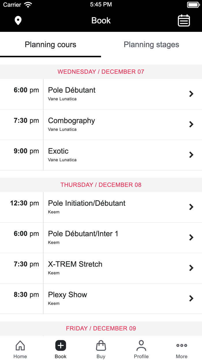 Pole and Dance Studios