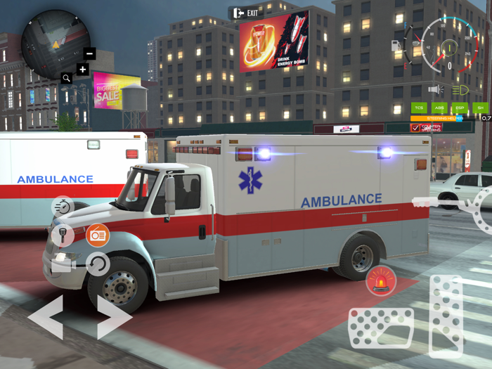 Ambulance Game Car Driving Sim