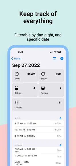 Game screenshot Baby Tracker - Pro apk