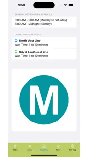 sydney subway map iphone screenshot 3