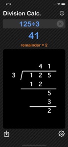 Division Calculator screenshot #2 for iPhone