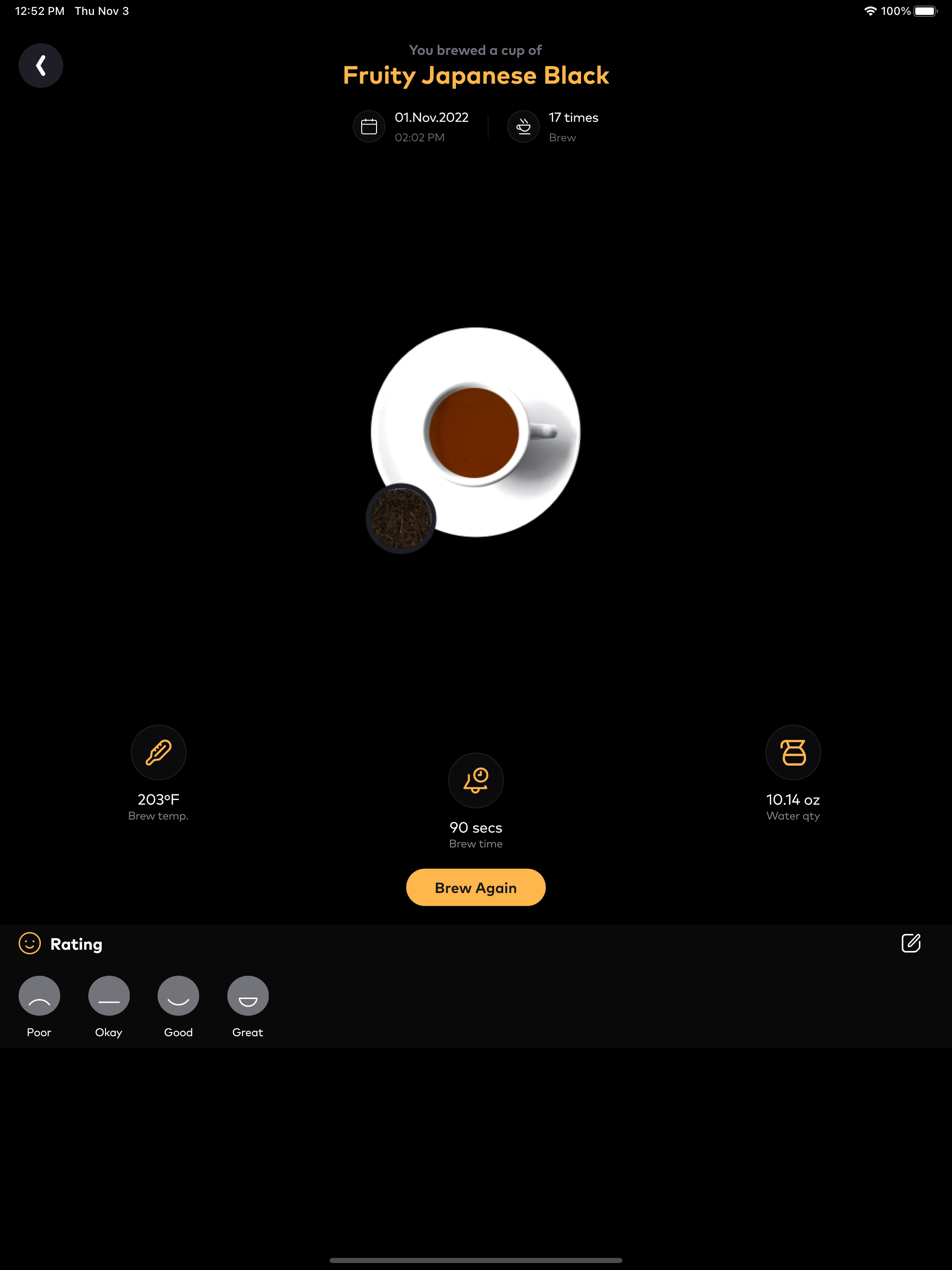 Teplo: Tea Pot for tea brewing