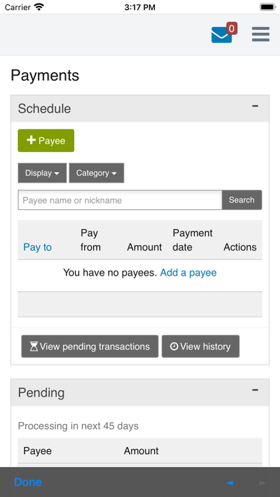 New Era Bank Mobile Banking Screenshot