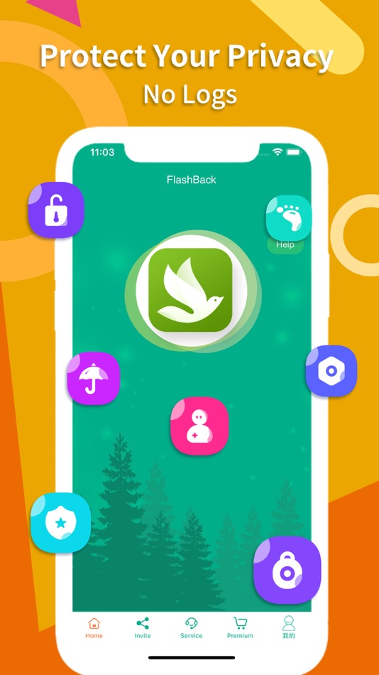 #5. VPN-FlashBack GuiYan (macOS) 由: HUABO TECHNOLOGY INTERNATIONAL LIMITED