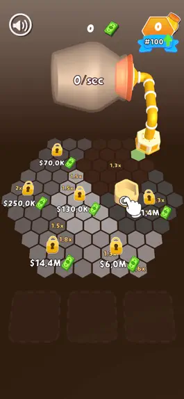 Game screenshot HoneyComb Clicker apk