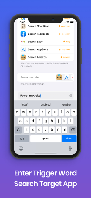 ‎OneSearch-Fast Search Launcher Screenshot
