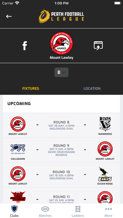 Perth Football League Appのおすすめ画像4