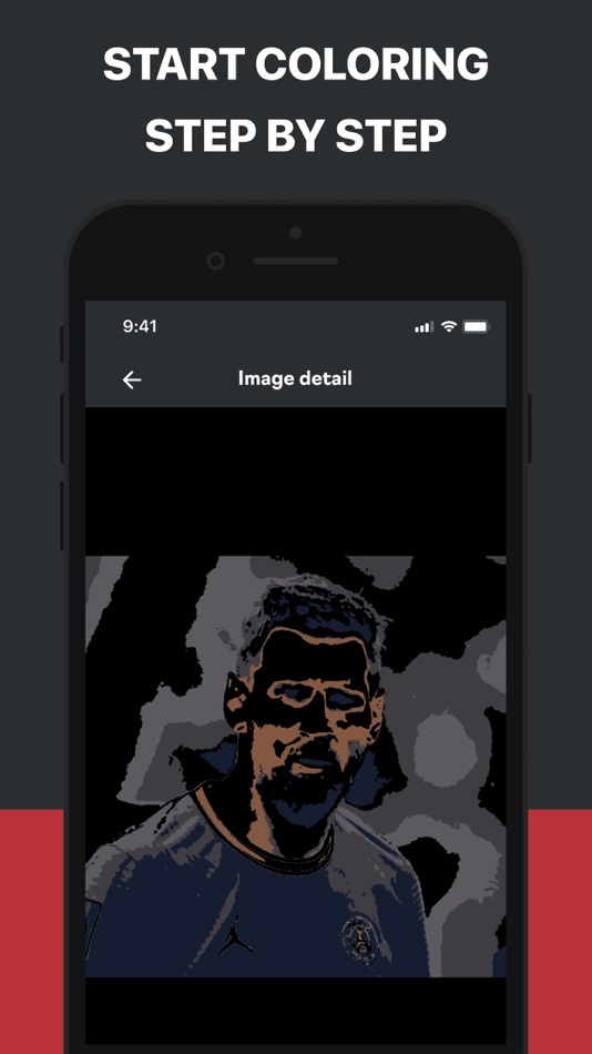 #2. Picasso - separate to colors (iOS) By: Jigi, TOO