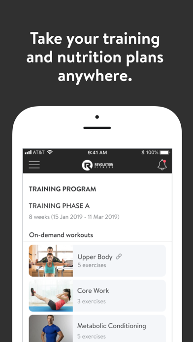 Revolution Fitness Ireland Screenshot