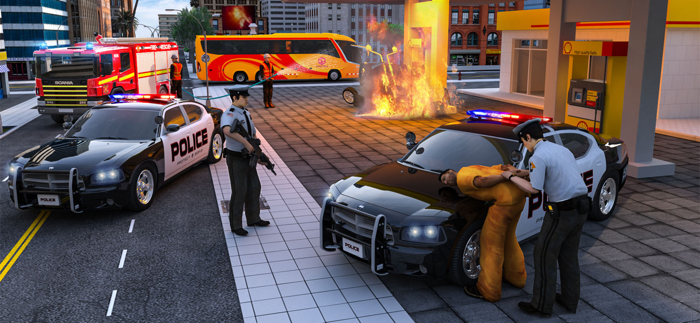 Police Simulator Cop Games