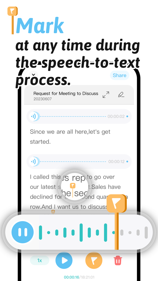 #2. Speakwrite:Voice-to-text (iOS) 由: 小玲 黄
