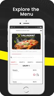 dalarnas pizzeria iphone screenshot 3
