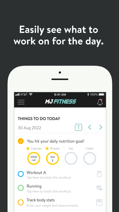 MJfitness Online Screenshot