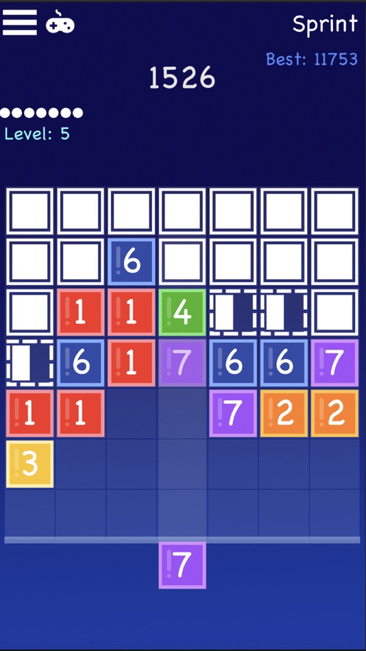 #3. Shoot Block 7 (iOS) By: 博文 程