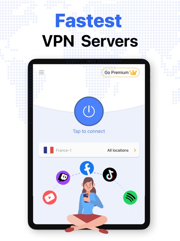 Screenshot #4 pour Speedy VPN--Best WiFi Security