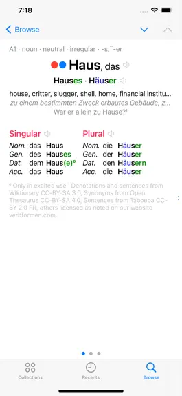 Game screenshot Nouns German Dictionary apk