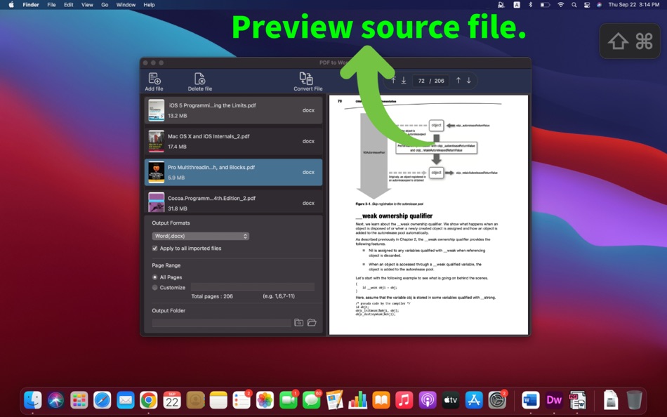 #5. PDF to Word - Namely (macOS) 由: 巧玲 谭