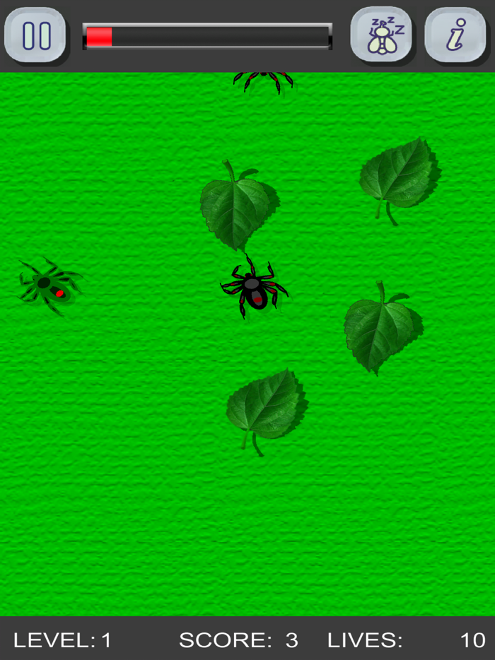 Kill the spiders Black Widow