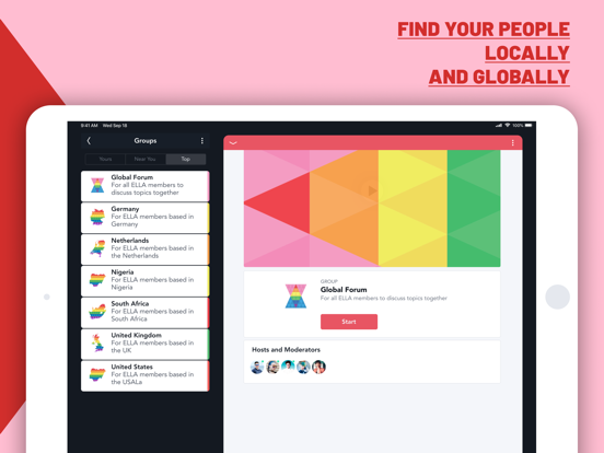 Screenshot #5 pour ELLA - Queer & lesbian women +