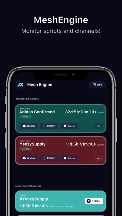 Screenshot 1 of MeshEngine App