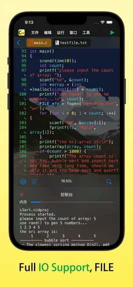 Game screenshot C Code Develop hack
