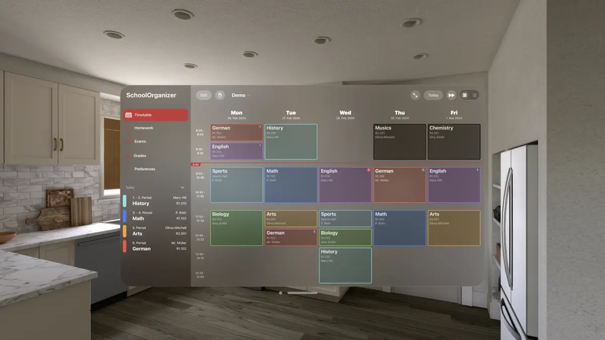 SchoolOrganizer screenshot 1