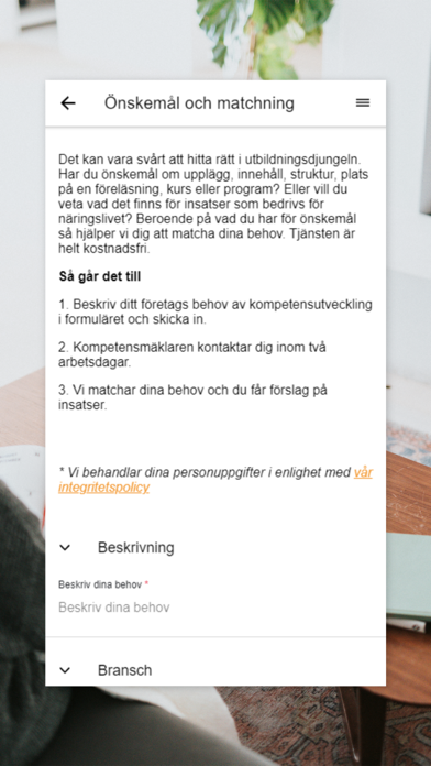 Business Region Kronoberg Screenshot