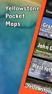 yellowstone pocket maps iphone screenshot 1