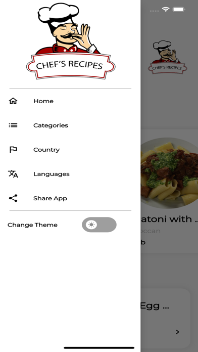 Cheff Recipes Screenshot