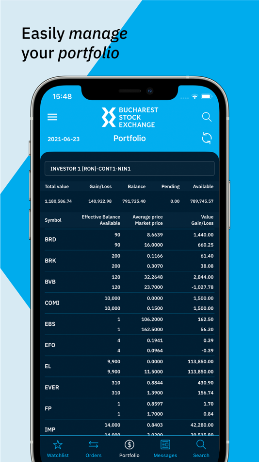 #4. BVB Trading (iOS) 由: BURSA DE VALORI BUCURESTI S.A.