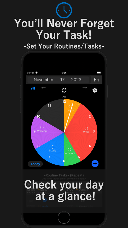 #1. Routine Reminder - Planner App (iOS) 由: Ryosuke Yamamoto