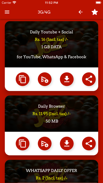 All Network Packages 2023 Screenshot