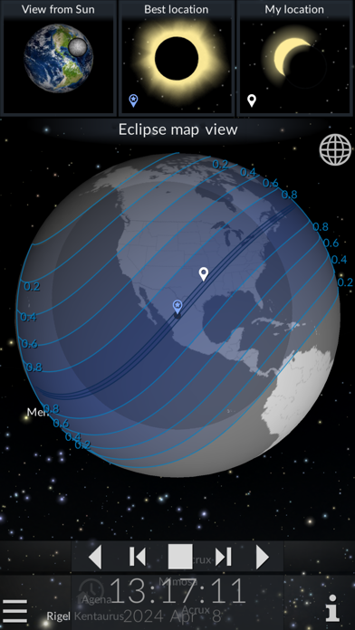 Solar Eclipse Guide 2024 Screenshot