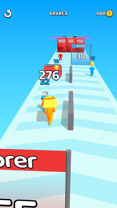 Screenshot 3 of Coin Head Run App