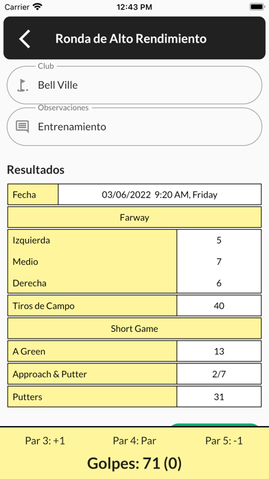 Golfito Screenshot