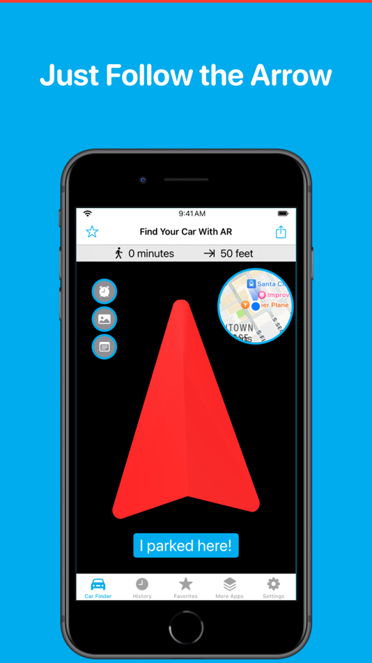 #3. Find Your Car with AR (iOS) 由: AugmentedWorks