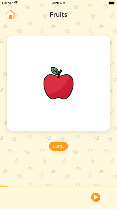 eKids Flash Card Screenshot