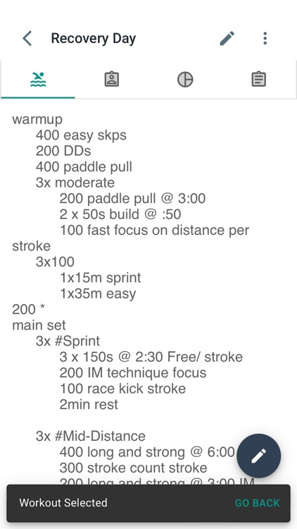 Commit Swimming Workouts screenshot-5