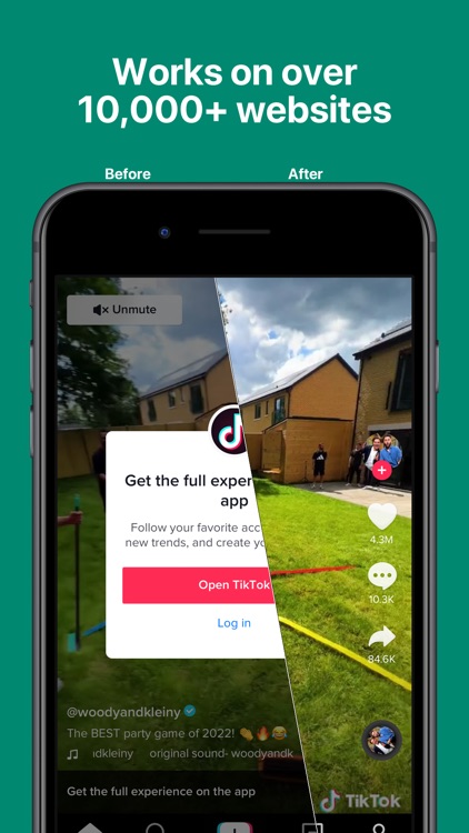 Banish - Block 'Open in App' screenshot-3