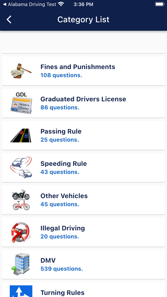 #2. Alaska Basic Driving Test (iOS) Podle: New Way Solutions LLC