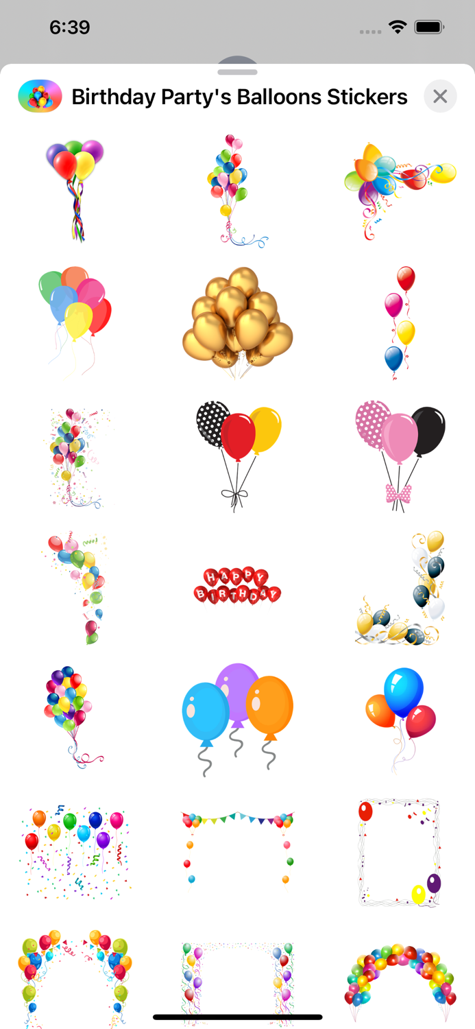 Birthday Partys Balloons
