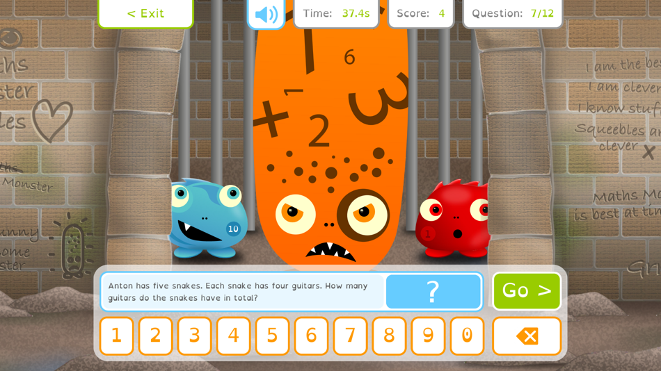 #5. Squeebles Times Tables Connect (iOS) 由: KeyStageFun