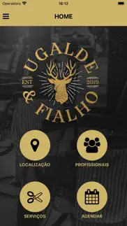 ugalde & fialho barbearia iphone screenshot 1