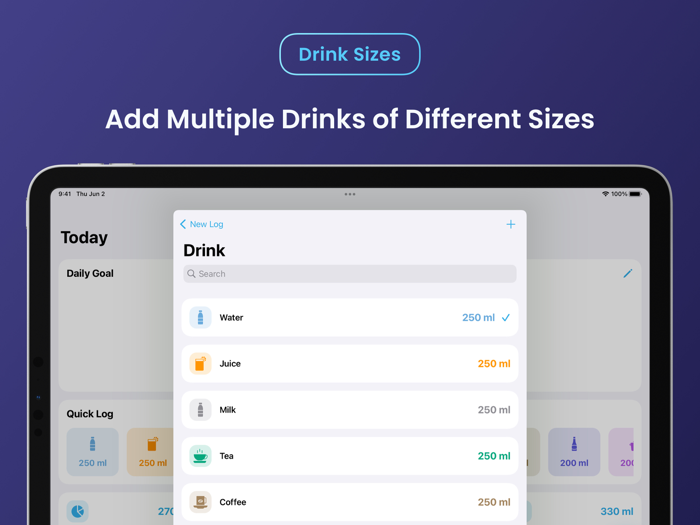 Waterit Water Log and Hydration