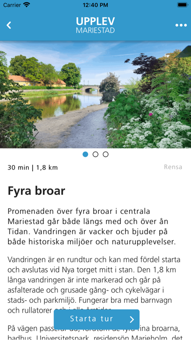 Upplev Mariestad Screenshot