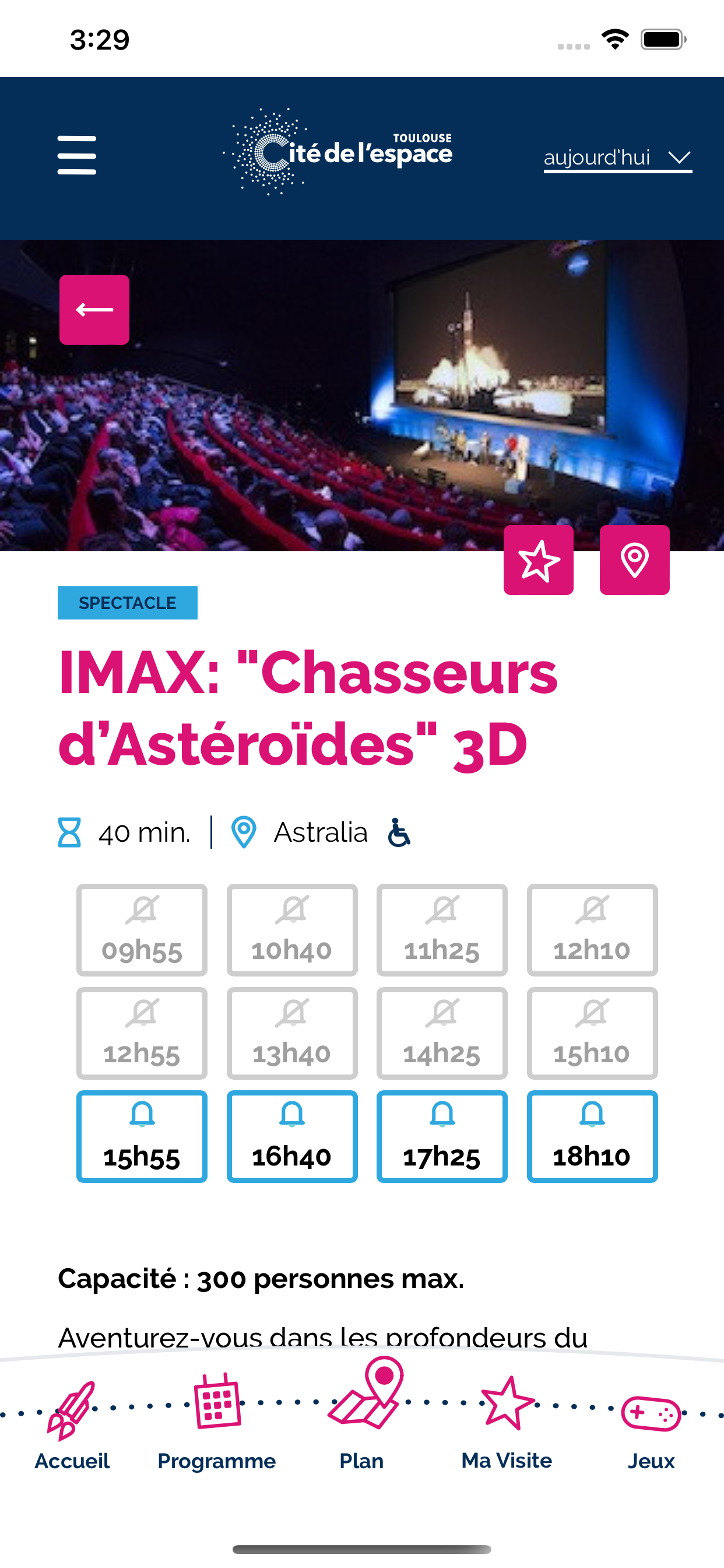 Ma Cité de l'espace
